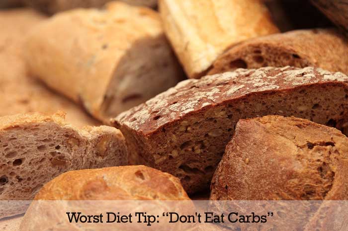 don't eat carbs don't eat carbs