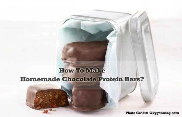 Homemade Chocolate Protein Bars