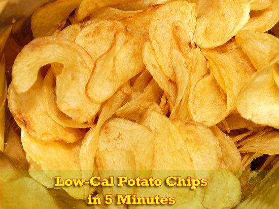 Low-Cal Potato Chips in 5 Minutes