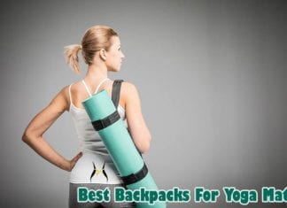 Backpacks for yoga mats