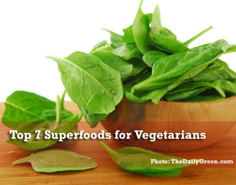 top 6 super foods for vegetarians